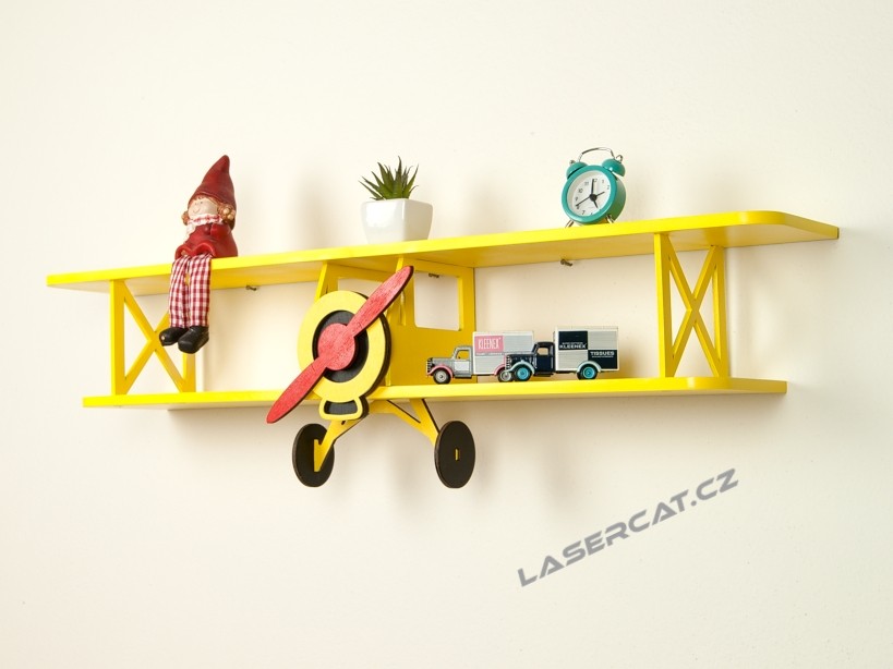 Biplane shelf
